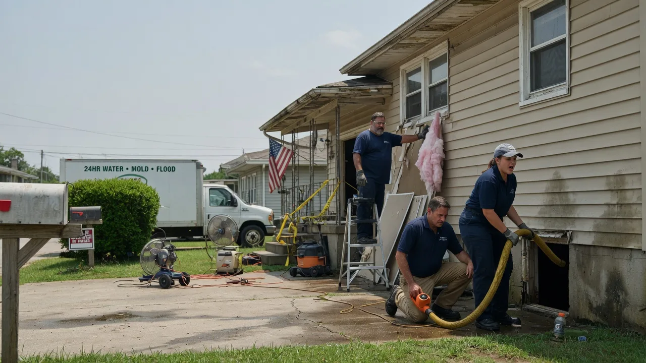 Water Damage Repair in Paloma, IL near me